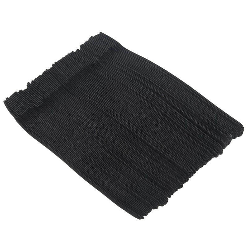 100 Dây khóa nylon cột cáp màu đen có thể điều chỉnh 15cm