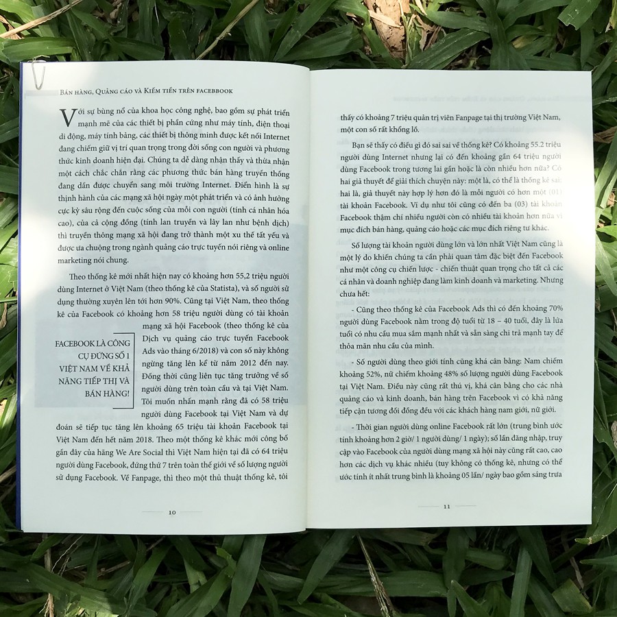 Sách - Bán hàng, quảng cáo và kiếm tiền trên Facebook (Tái bản 2018) | BigBuy360 - bigbuy360.vn