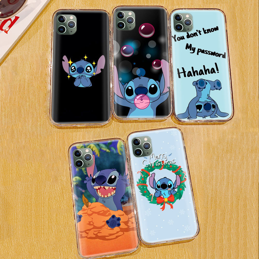 Ốp Điện Thoại Trong Suốt Hình Stitch Dễ Thương Cho Infinix Zero 5 4 8I 6 S5 4C 8 Lite Pro NEO X Ta34