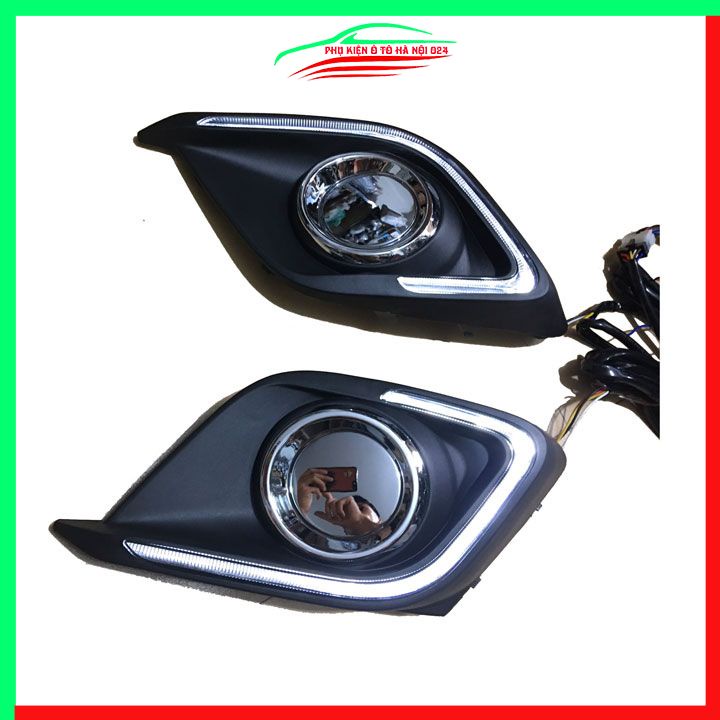 Bộ 2 đèn led gầm trước hai chế độ tích hợp cả xi-nhan Mazda 3 2015 2016