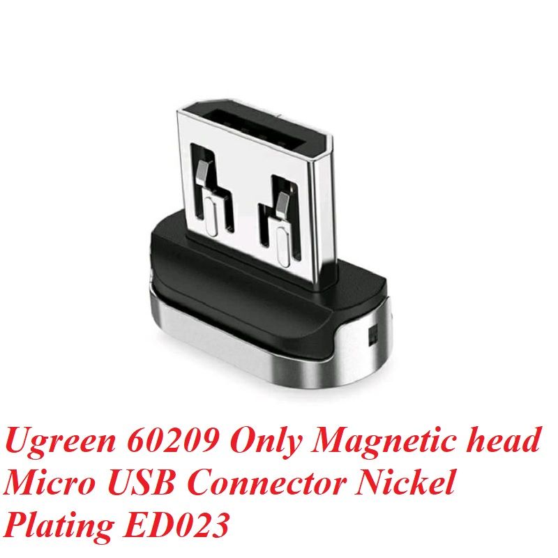 Ugreen 60209 Đầu Micro USB hít nam châm dùng chung cho dây USB từ tính ED023