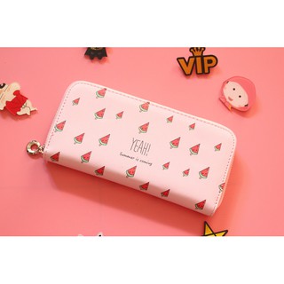 Ví dài cầm tay hoạt hình hoa quả