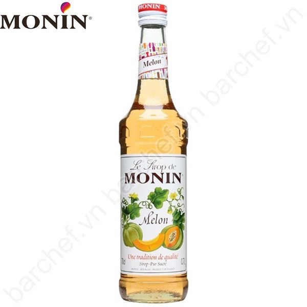 Syrup Monin Melon (Dưa lưới) 700ml - Nguyên Liệu Pha Chế