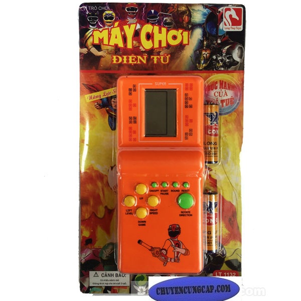 [Trò chơi tuổi thơ] Đồ Chơi Máy Chơi Điện Tử Xếp Gạch, Xếp Hình Cỡ Lớn Tặng Pin