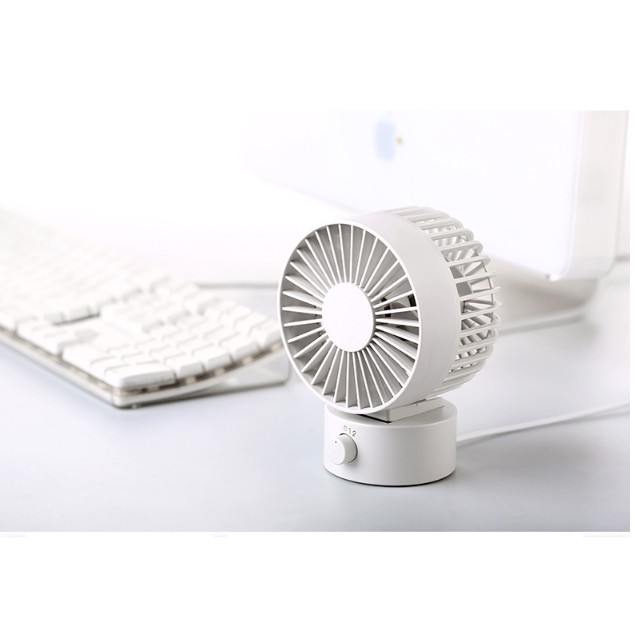 Quạt bàn mini USB siêu đáng yêu, hai hệ thống cánh | BigBuy360 - bigbuy360.vn