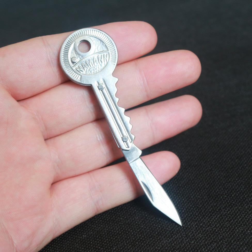 Dao Cát Trái Cây Treo Móc Khóa Chìa Khóa Tròn - Thích Hộp Treo Chùm Chìa Khóa - Lưỡi Dao Sắc Bén - Chất Lượng Cao