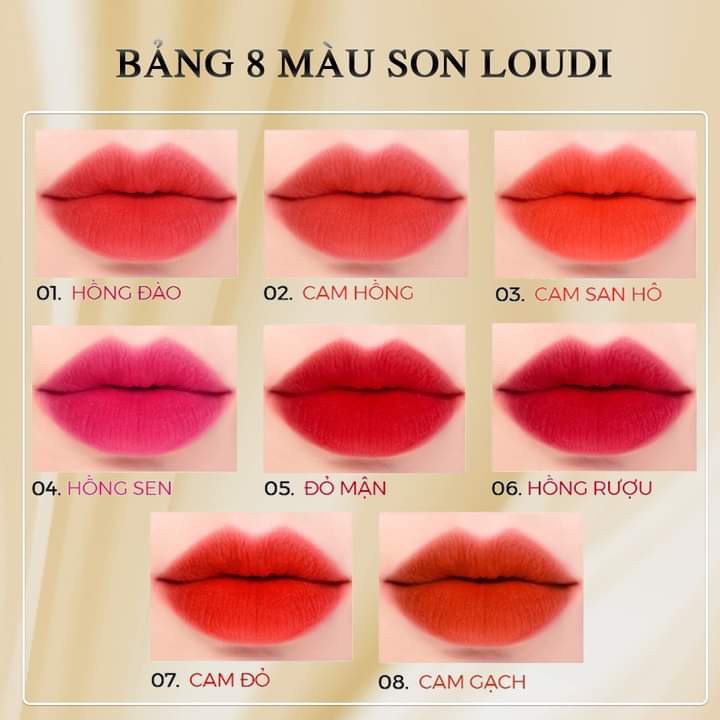 Mẫu mới Son Sáp Loudi