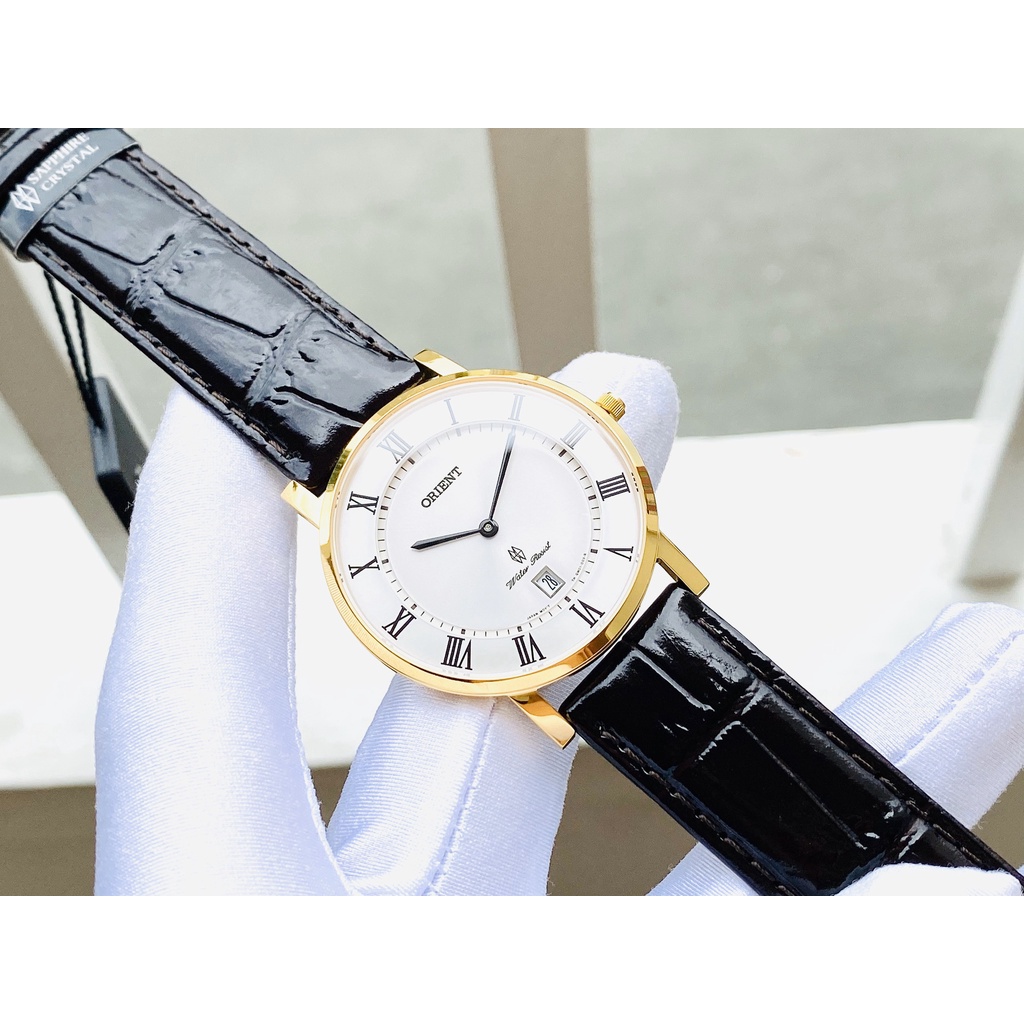 Đồng hồ kim nam dây da Orient Sapphire FGW0100FW0