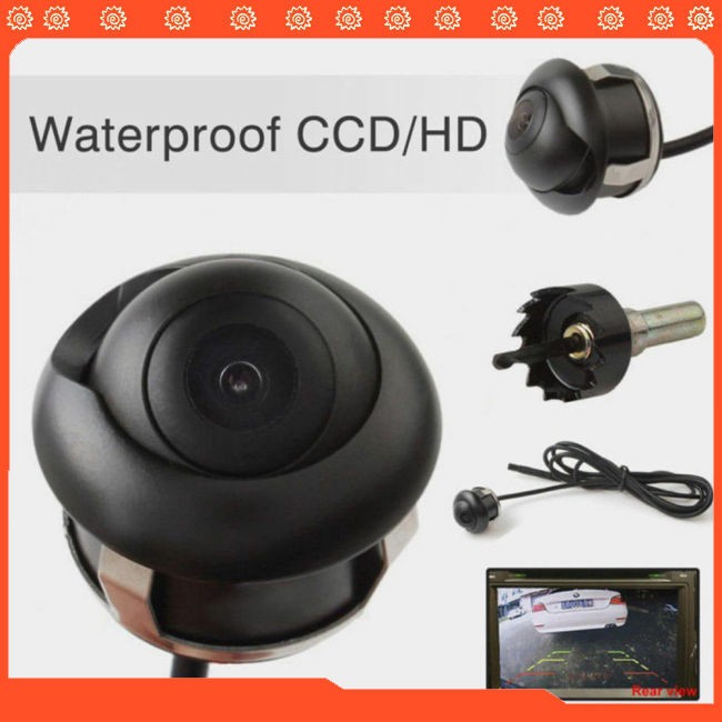 Sale 70% Camera lùi xe xoay 360 độ linh hoạt gắn trước/bên/sau cho xe hơi, black Giá gốc 203,000 đ - 21b5