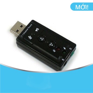 Thiết bị chuyển đổi, Card âm thanh Usb Sound 7.1 kênh