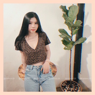 ( CLIP + ẢNH THẬT 100%) Áo Croptop Cổ V - ViVi Croptop