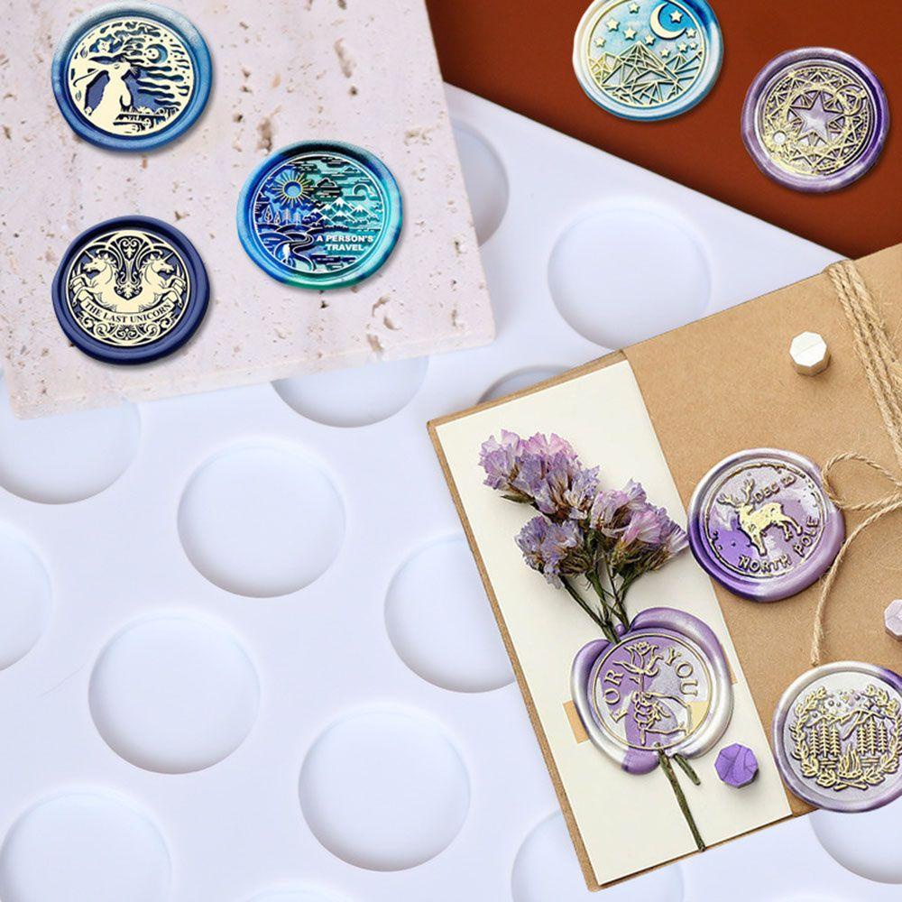 Khuôn Làm Con Dấu Sáp 3D Trang Trí Sổ Tay DIY