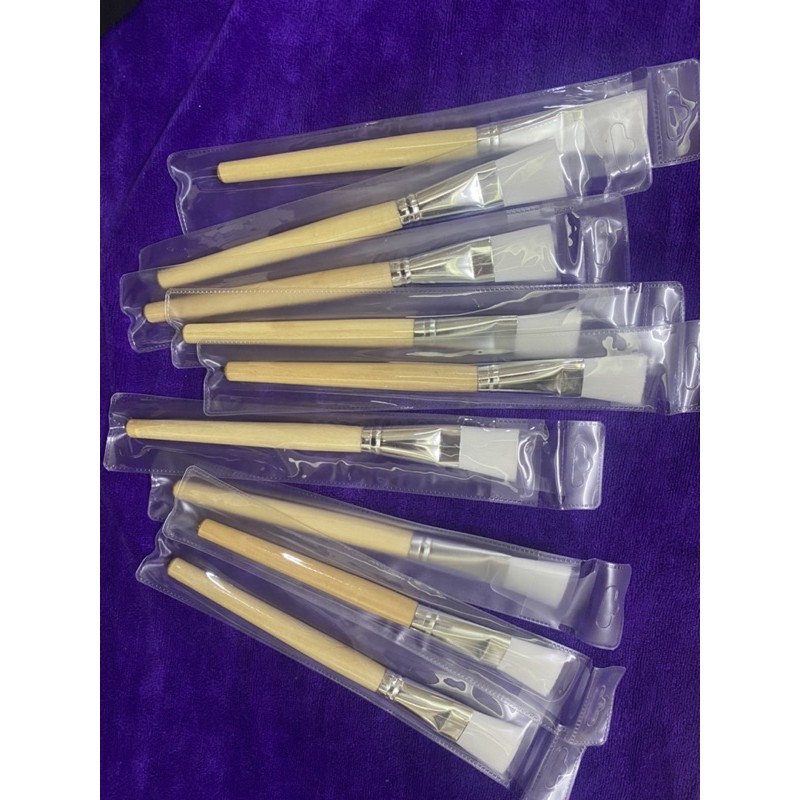 Cọ Gỗ Quét Trộn Mặt Nạ Cho Spa hoặc Tại Nhà (1 chiếc)