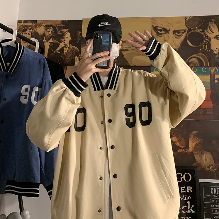 Áo Khoác Dù Nam Cargidan 2 Lớp Form Rộng Nút Gài Phong Cách Ulzzang Unisex