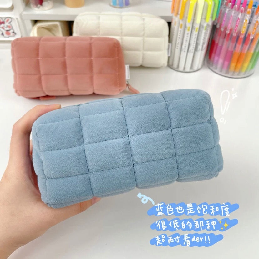 Same style online celebrity pillow pencil case large capacity pillow pencil case nap pencil case student pencil case pen