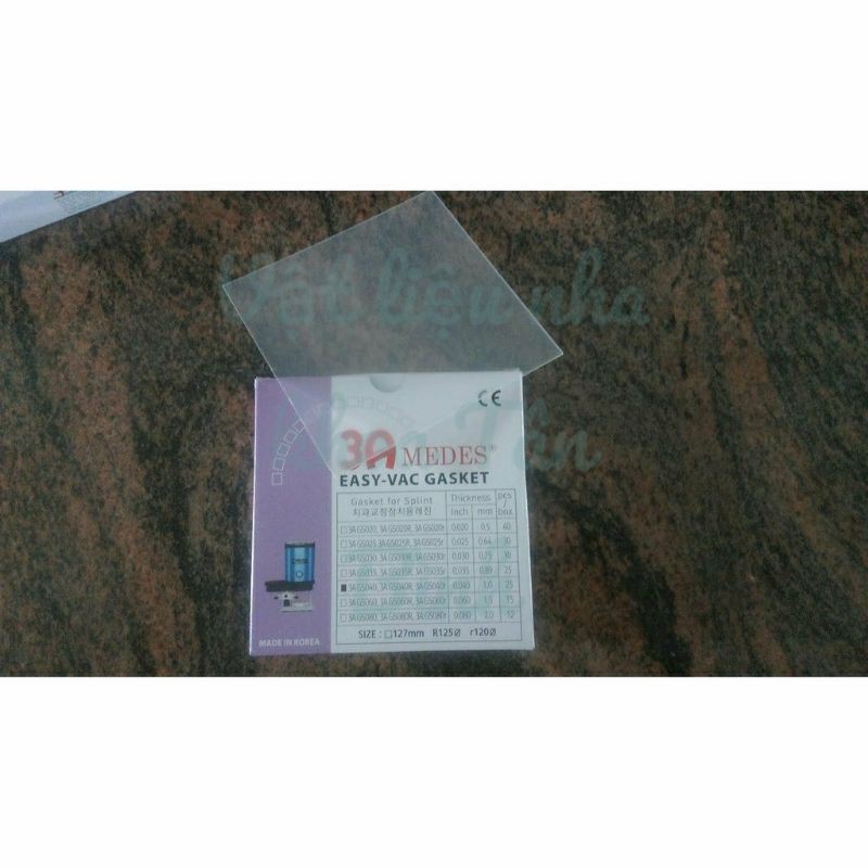 Nhựa ép máng tẩy trắng răng 3A Medes Hàn Quốc
