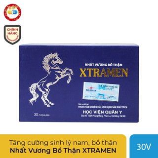 Nhất Vương Bổ Thận Xtramen bổ thận tráng dương, Hộp 30 Viên
