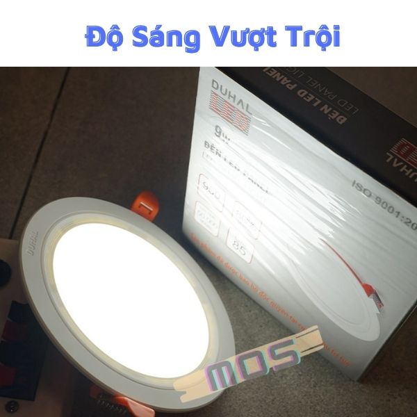 Đèn led âm trần Duhal hàng chính hãng 6w/9w/12w [Bh 1 đổi 1]  -Mos Shop