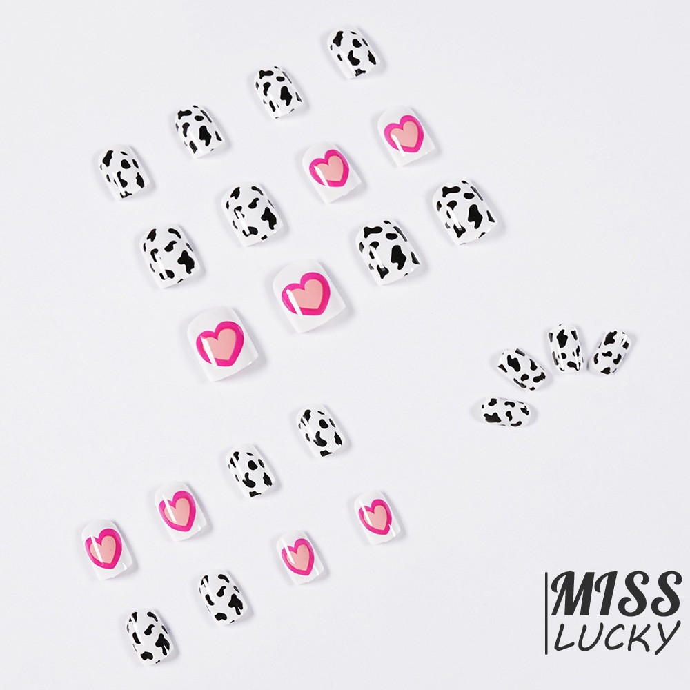 VN (Hàng Mới Về) Set 24 Móng Tay Giả Mềm Mại Cho Nữ