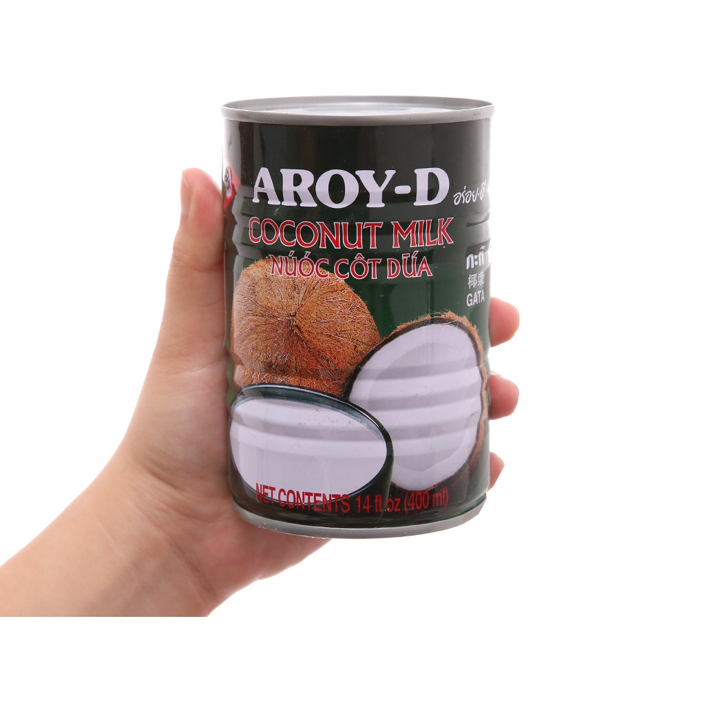 Nước cốt dừa Aroy-D hộp 400 ml
