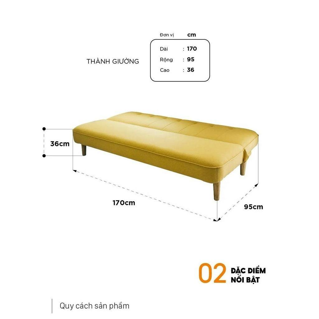 SOFA LUXURY với 3 chức năng ngã gập tiện lợi cho không gian phòng khách thương hiệu Mw Furniture