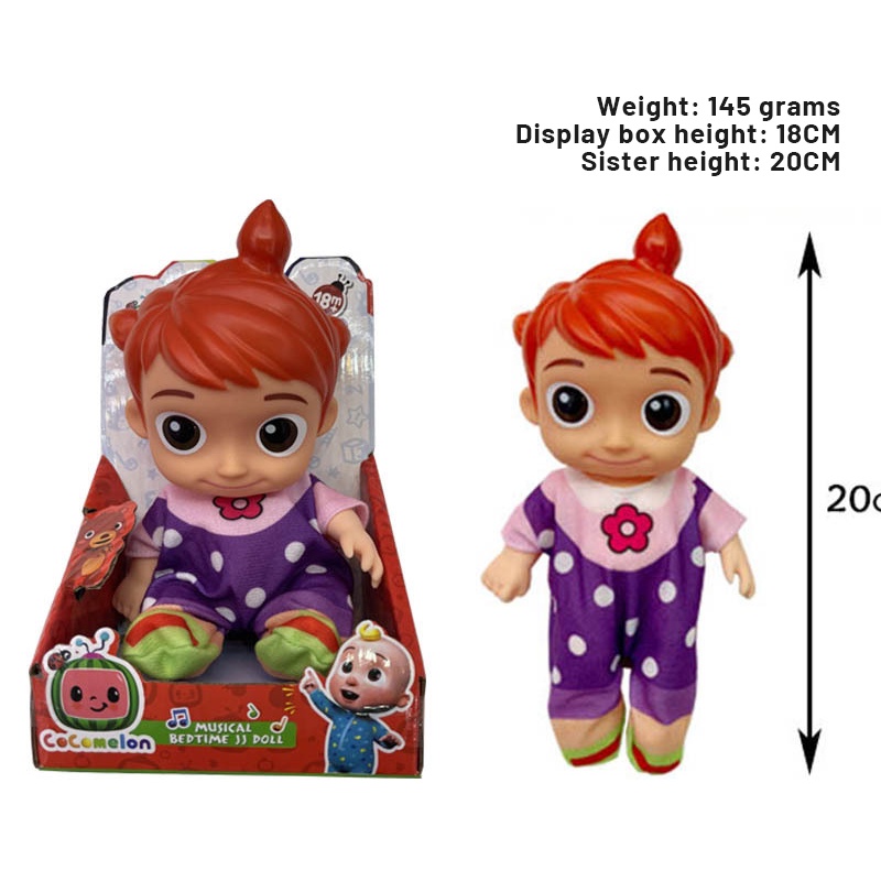Đồ chơi nhồi bông ZHAN QI TOYS có chức năng phát nhạc giáo dục cho trẻ em thích hợp làm quà tặng sinh nhật