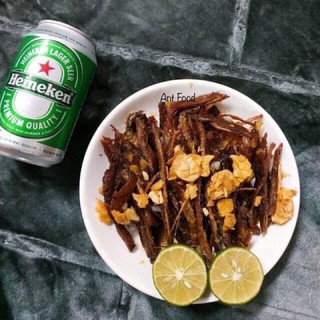 Heo Khô Cháy Tỏi 500gr