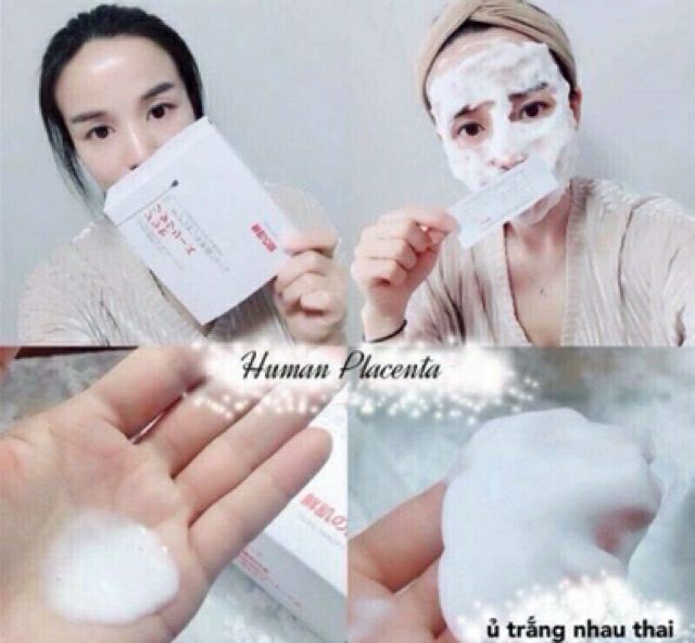 Ủ Trắng Da Mặt ❤𝑭𝒓𝒆𝒆𝒔𝒉𝒊𝒑❤ Mặt Nạ Nhau Thai Cừu - Ủ Trắng Nhau Thai | BigBuy360 - bigbuy360.vn