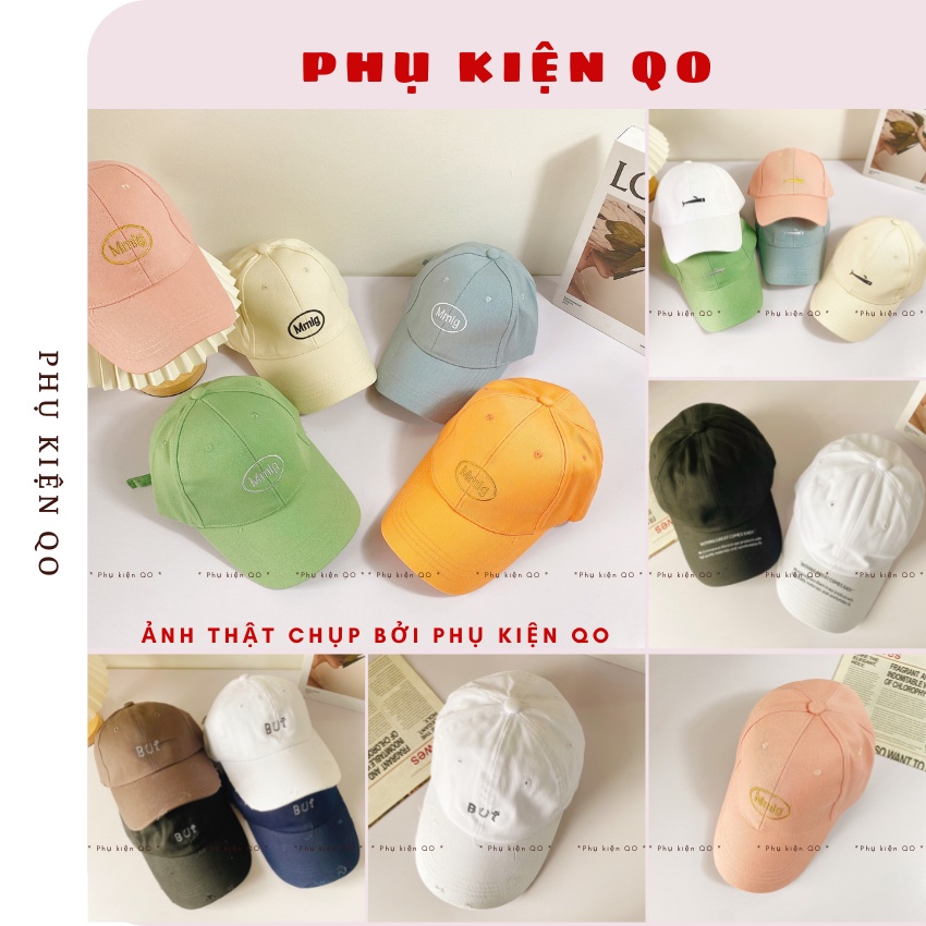 Mũ lưỡi trai , nón kết thêu chữ cá tính - CAP99