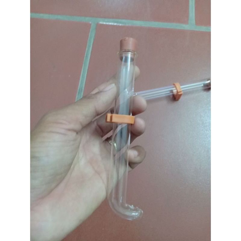 Ống nước thủy tinh lồng chim siêu đẹp - Cóng Nước Thủy Tinh Trong Suốt - NaHi Shop