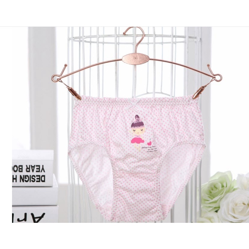 Quần Chíp Bé Gái,Quần Lót Bé Gái Kháng Khuẩn 100% Cotton hàng Xuất Hàn Quốc Dành MK-T04