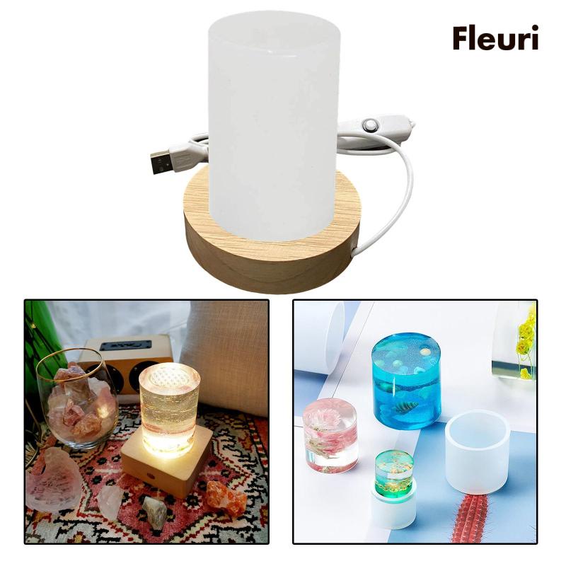 Đèn Ngủ Bằng Silicone DIY Epoxy Resin Đúc Thủ Công
