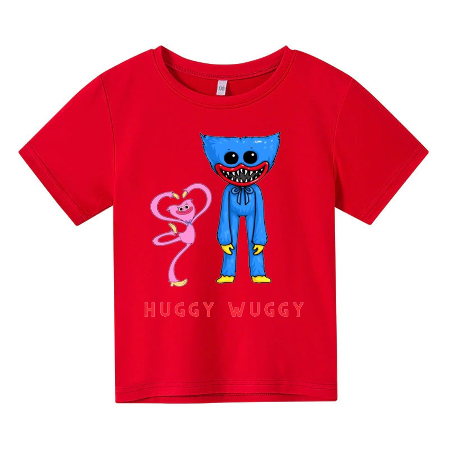 Áo thun cho bé huggy playtime 12 , 4 màu, có size người lớn, Anam Store