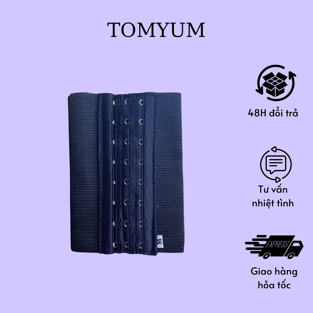 Bản Nịt Ngực Tomboy Không Viền 15cm thun dệt form chuẩn
