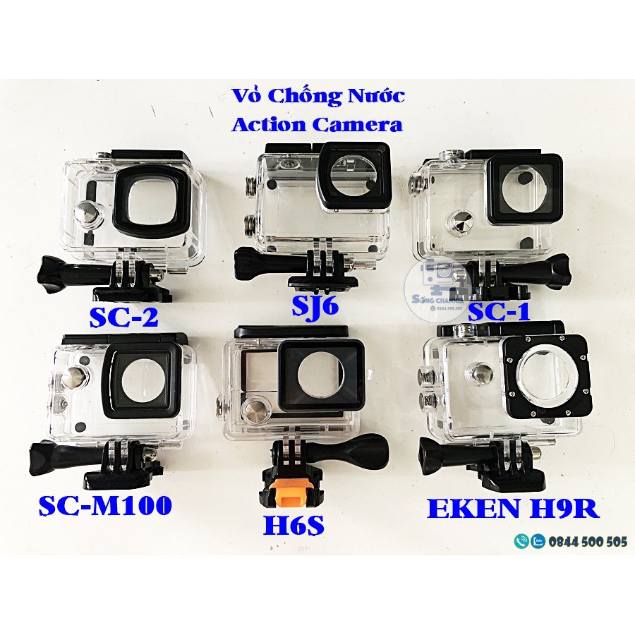 Vỏ Chống Nước Cho Action Camera (Eken, SC, Sj, Amkow,Gopro, vv...) | BigBuy360 - bigbuy360.vn