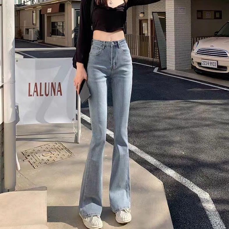 Jiashucheng Quần Dài Lưng Cao Dáng Ôm Thời Trang Xuân Hè Mới Cho Nữ