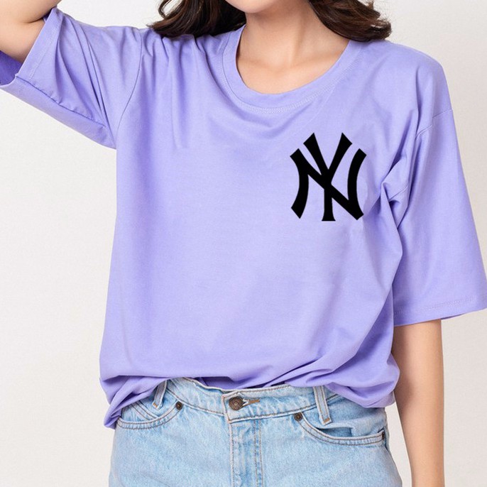 Áo Thun Tay Lỡ  🔥FREESHIP🔥Giảm 10k Khi Nhập Mã [ AO THUN NU ]- Áo Thun Nam Nữ UNISEX Logo Đẹp Mẫu NY | BigBuy360 - bigbuy360.vn