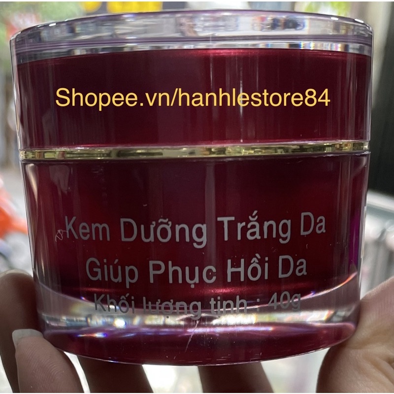 KEM NICE NESTS DƯỠNG TRẮNG GIÚP PHỤC HỒI DA 40g.( Hàng công ty)