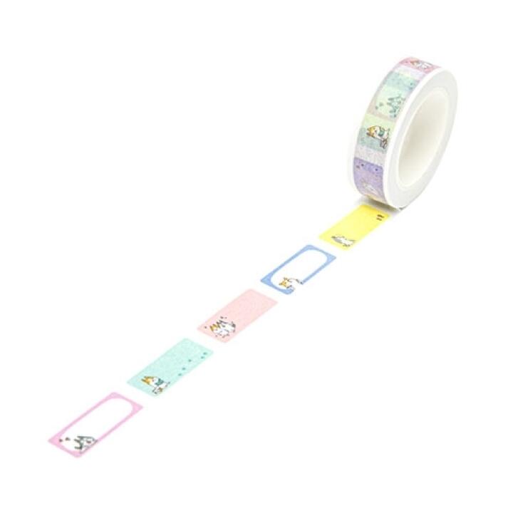 Băng Keo Dán Trang Trí ARTBOX Hàn Quốc Nhiều Họa Tiết Shiba Rộng 15mm