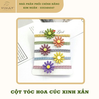 Cột tóc hoa cúc xinh xắn - giá siêu rẻ