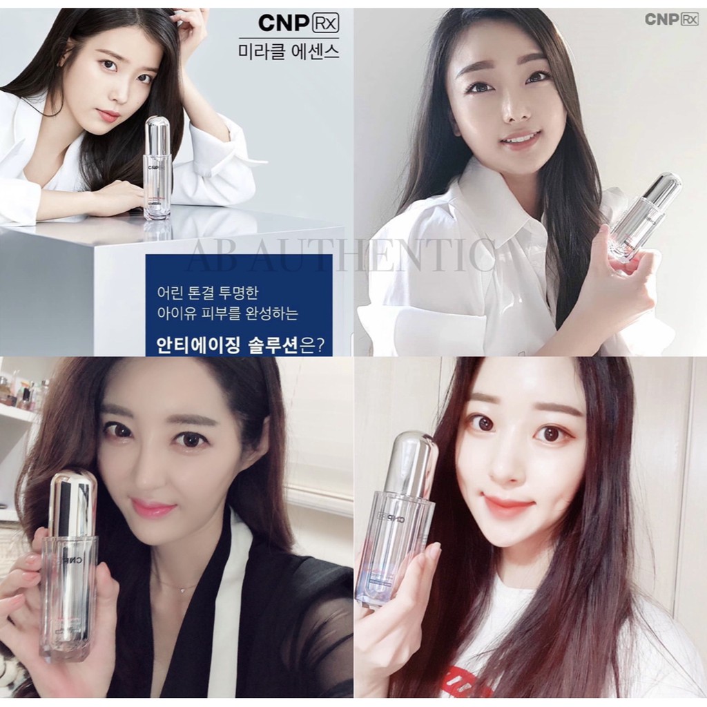 Gói Sample Tinh chất dưỡng trắng CNP Rx Skin Rejuvenating Miracle Essence - AB Authentic