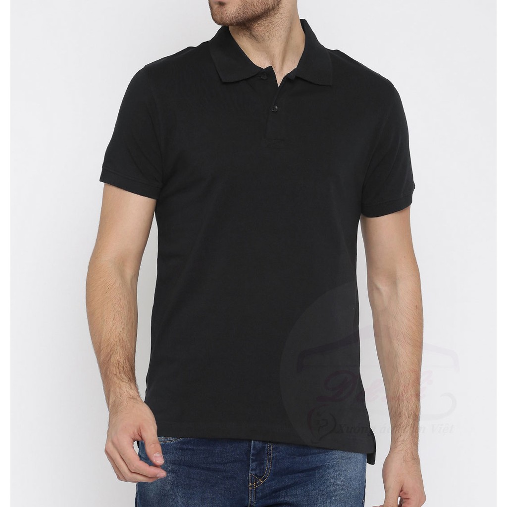 Áo thun polo trơn basic chất lượng cao, bao đổi size | BigBuy360 - bigbuy360.vn
