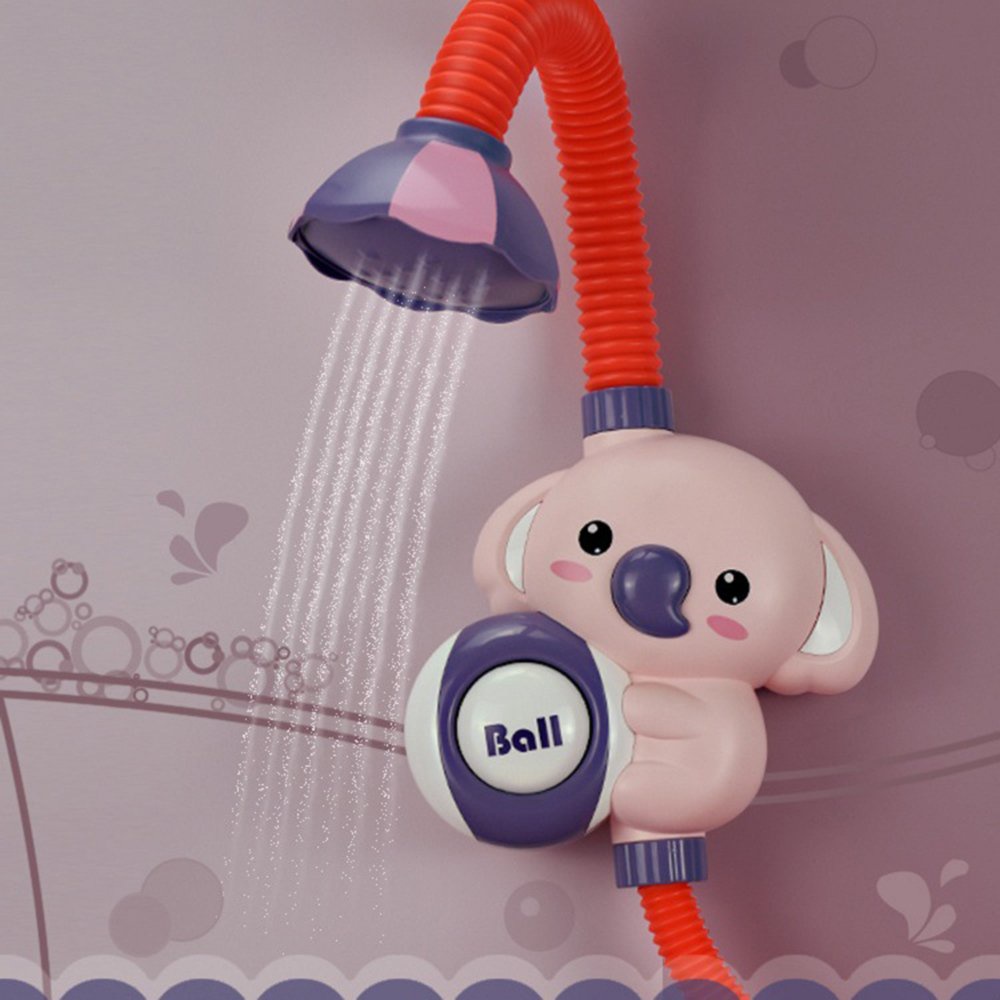 Vòi sen tự bơm đồ chơi nhà tắm hình chú voi chạy pin ngộ nghĩnh cho bé
