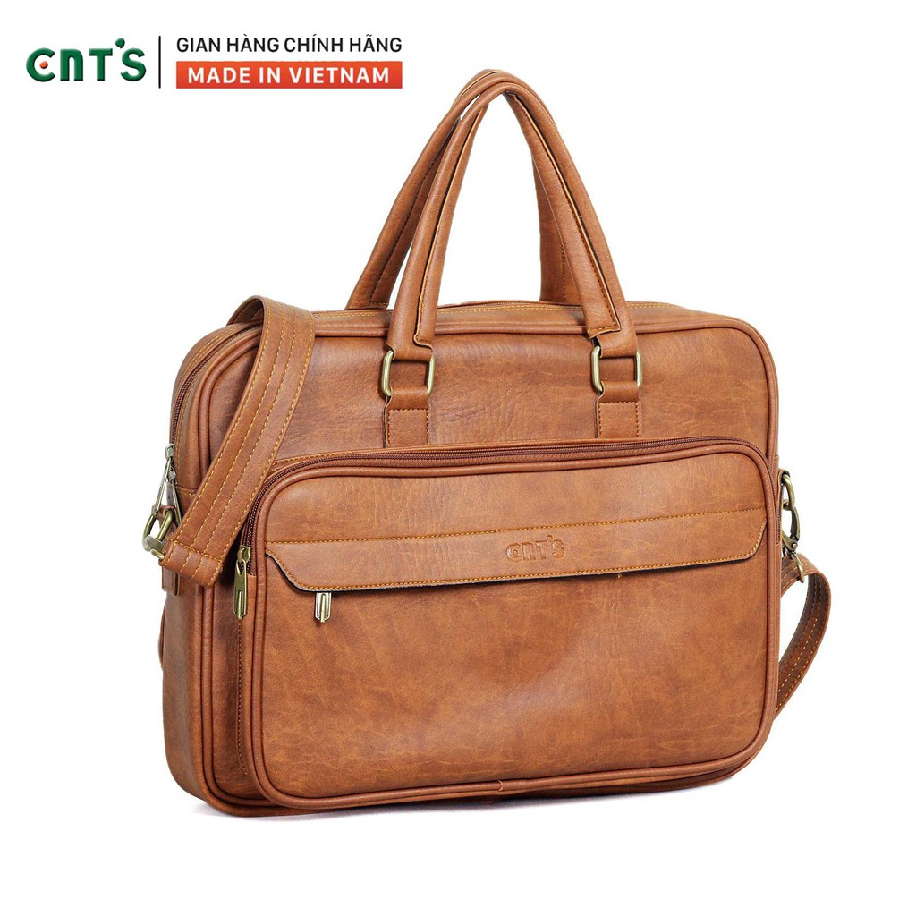 Cặp da nam công sở CNT HQ17 thời trang cao cấp