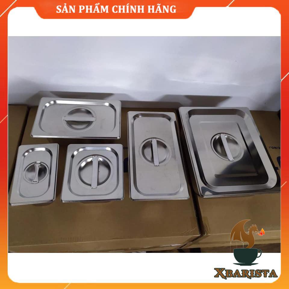 [Sỉ] Khay Inox Cao Cấp Đựng Topping, Chè, Trân Châu (CÓ NẮP) Sâu 10cm Tiện Lợi - Xbarista Store - Xbarista Store | BigBuy360 - bigbuy360.vn