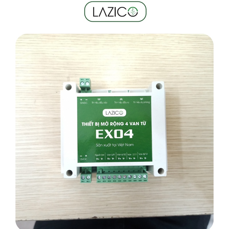 Bộ mở rộng 4 van điện từ kết hợp với EV04B LAZICO EX04B