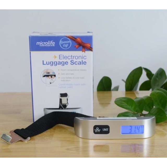 Cân xách tay mini Microlife NS14 - Đo chính xác, màn hình LCD, trọng lượng 100g