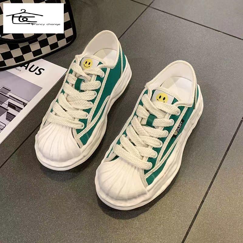 Giày Thể Thao Hở Ngón Chất Liệu Canvas Thời Trang Mùa Xuân Cho Nữ 2022
