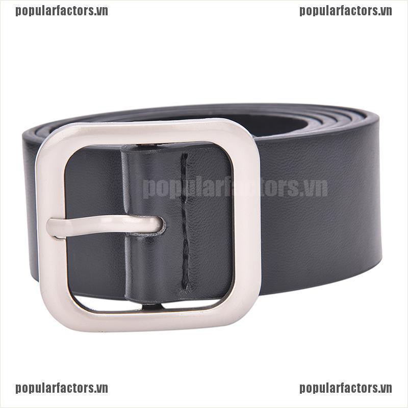 Thắt Lưng Da Khóa Kim Loại Thời Trang Dành Cho Nữ