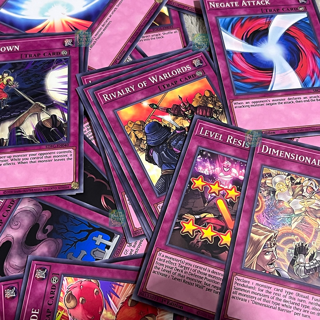 Bộ bài Yugioh - Best Trap Cards - Pack 1